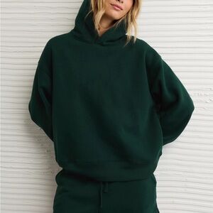 American Eagle Outfitters Deep Green Hoodie